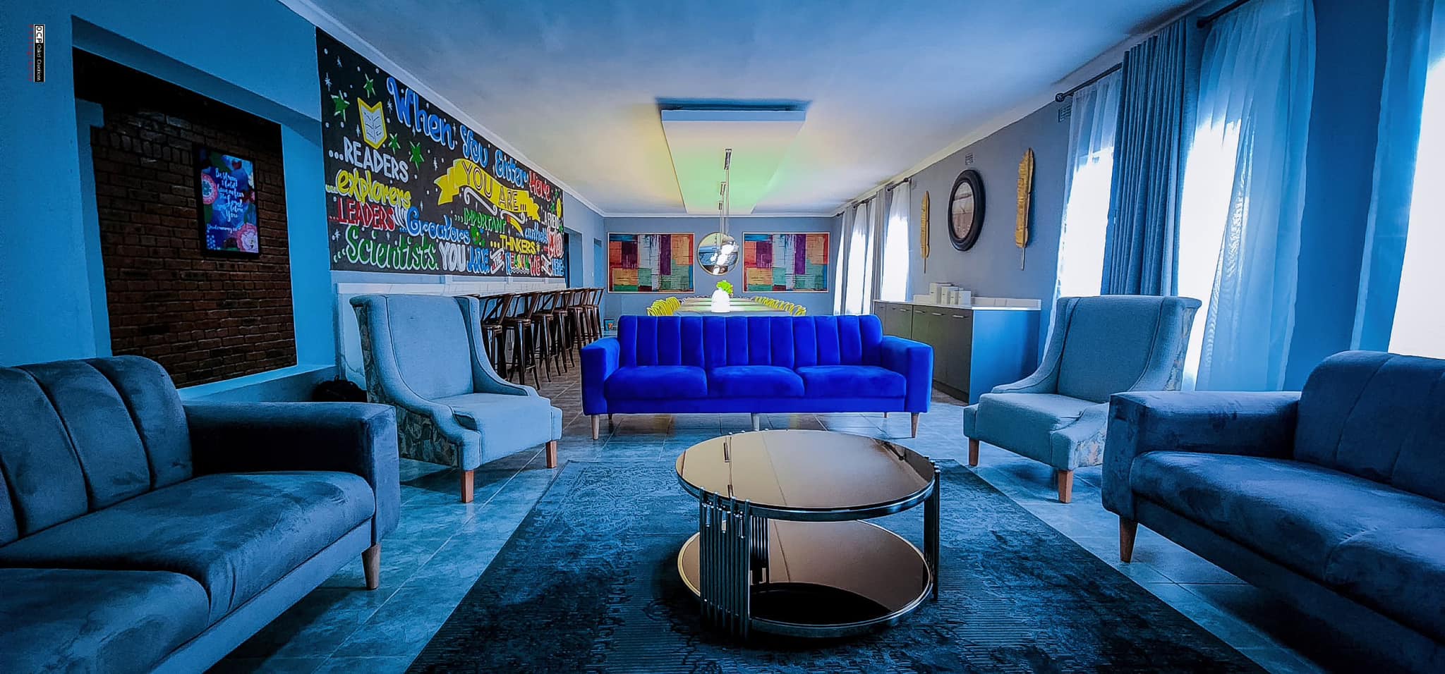 Graduates with caps and gowns