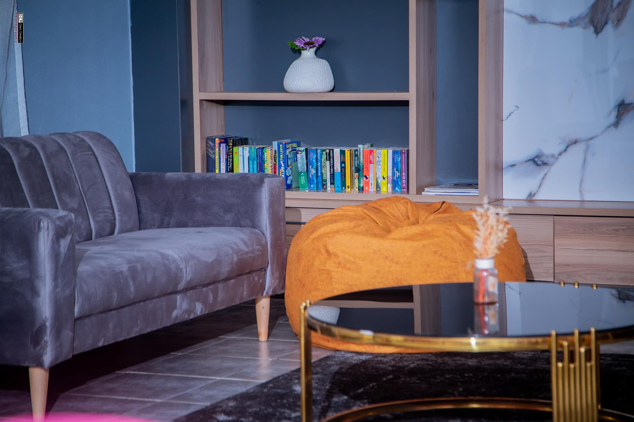 Modern dormitory interior